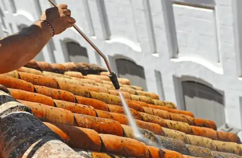 Nettoyage de toitures - Logonna-Daoulas